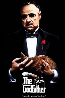 Athah Fine Quality Poster Movies The Godfather Fine Art Print