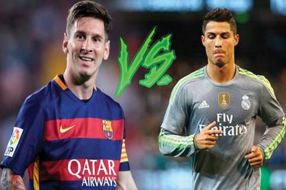 Messi Vs Ronaldo Photographic Paper