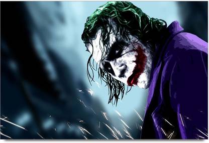 Amy Batman Joker Danger Look 3D Poster