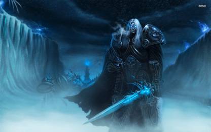 Arthas Menethil - World of Warcraft Athah Fine Quality Poster Paper Print