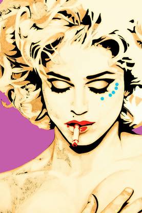 Posterhouzz Poster Legends Madonna 18x12 inch Paper Print