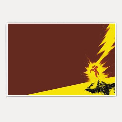 The Flash Epic Pose (18x12) Paper Print