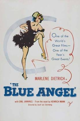 The Blue Angel - 1930 Paper Print