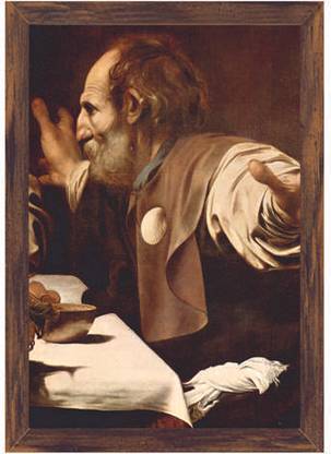 Christ in Emmaus, Detail - Disciples of Christ [2] (Code Cv3016) Canvas Art