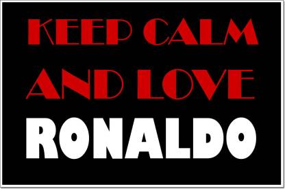 Cristiano Ronaldo Poster Paper Print