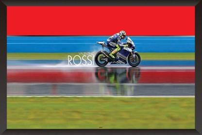 Valentino Rossi Poster Paper Print