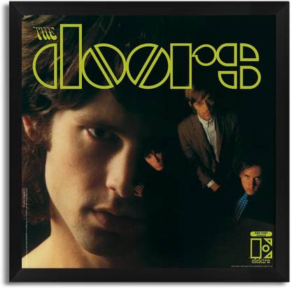 The Doors Album Cover (Officially Licensed) Framed Paper Print