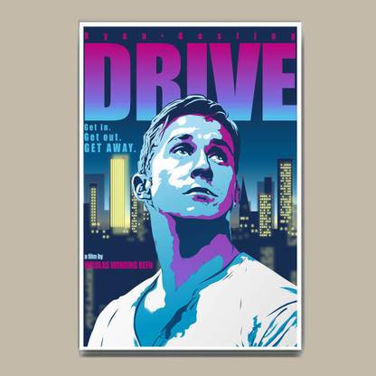 Ryan Gosling Drive Movie Wall Hang Fine Art Print
