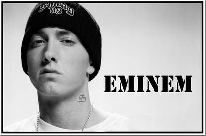 Posterhouzz Eminem Poster Paper Print