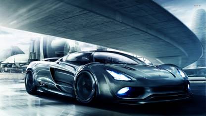 EurekaDesigns Koenigsegg Poster Fine Art Print