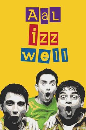 3 Idiots Aal Izz Well | Artist: Krishnan K Narayanan Photographic Paper