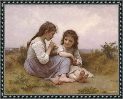 A Childhood Idyll 1900 - ArtsNyou Printed Paintings Canvas Art