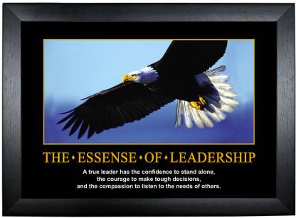 The Essence of Leadership - Motivational Poster Photographic Paper