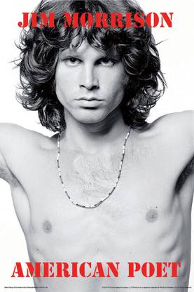 Jim Morrison - American Poet (Officially Licensed) Paper Print