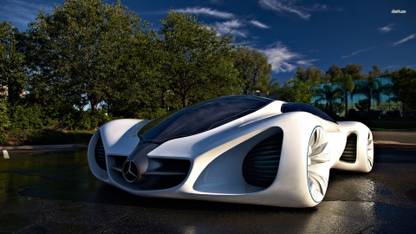 Athah Mercedes Benz Biome Concept Poster Paper Print