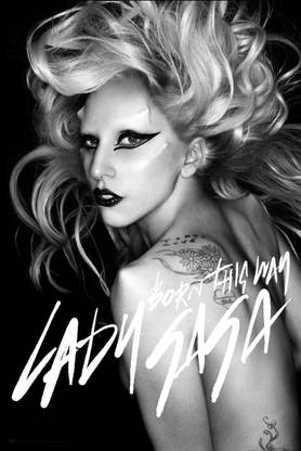Lady Gaga Born This Way (Officially Licensed) Paper Print