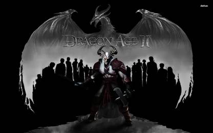 Arishok in Dragon Age 2 Athah Fine Quality Poster Paper Print