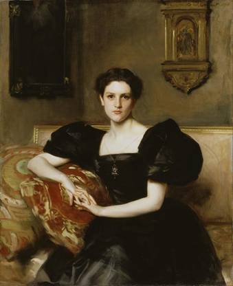 John Singer Sargent - Elizabeth Winthrop Chanler (Mrs. John Jay Chapman) (Medium) Paper Print