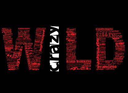 Wonder Images Crazy and Wild Art Print Canvas Art