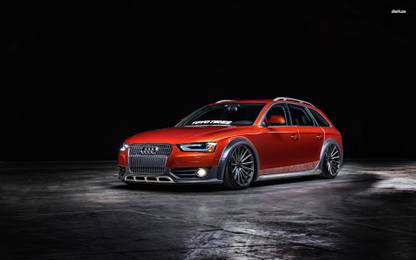 Athah Vossen Audi A4 Poster Paper Print