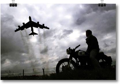 Royal Enfield Bike Poster (Print Avenues ID - PL0717) Paper Print