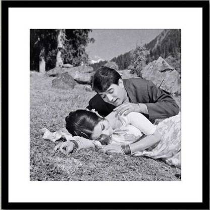 Rajesh Khanna and Sharmila Tagore in Aradhana Photographic Paper