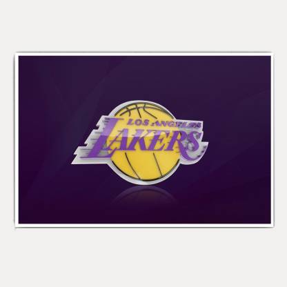 Los Angeles Lakers Logo (18x12) Paper Print