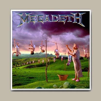 Megadeth Album Cover Wall Hang Fine Art Print
