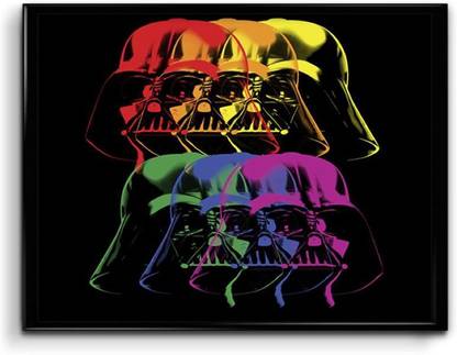Star Wars Darth Vader Psychedelic Art Canvas Art