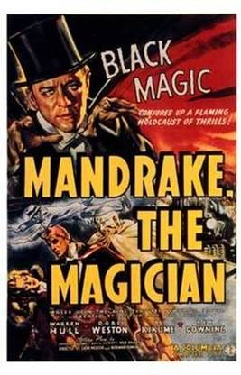 Mandrake the Magician Paper Print