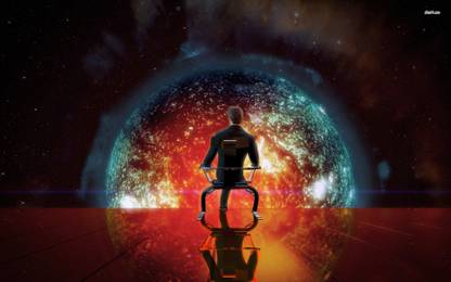 Illusive Man - Mass Effect 3 Athah Fine Quality Poster Paper Print