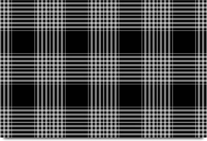 Black and White checks Pattern Paper Print