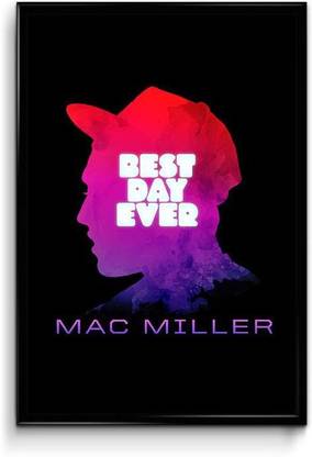 Best Day Ever Mac Miller Paper Print