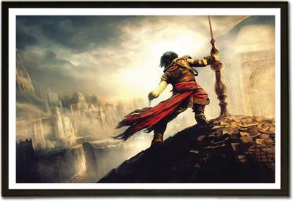 Framed Video Game and PC Game C Fine Art Print