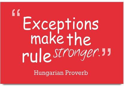 iMerch make the rule stronger quotes by Hungarian Proverb 3D Poster