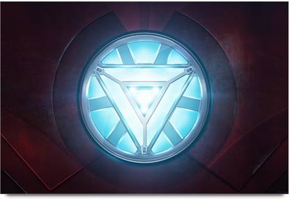 Ironman Energy Symbol Paper Print