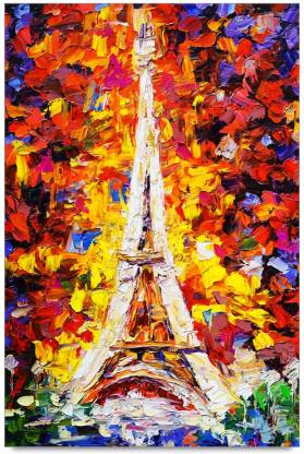Amy Paris France Eiffel Tower 3D Poster