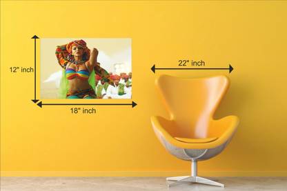 Sunny Leone Ek Paheli Leela Paper Print