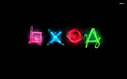 Playstation controller buttons Athah Fine Quality Poster Paper Print