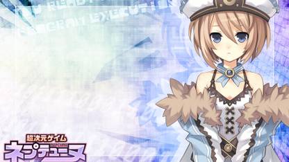 Blanc - Hyperdimension Neptunia Athah Fine Quality Poster Paper Print