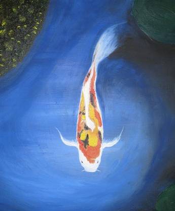 meSleep Fish Canvas Pianting without Frame Canvas Art