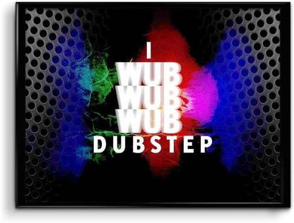 I Wub Dubstep Paper Print