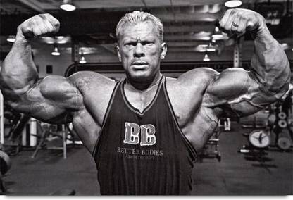 Dennis Wolf Bodybuilder Paper Print