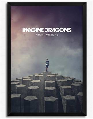 Imagine Dragons Night Visions (Officially Licensed) Framed Paper Print