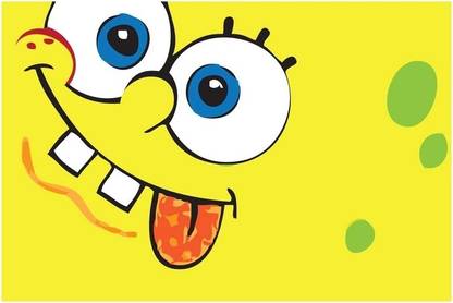 Spongebob Graphic Paper Print