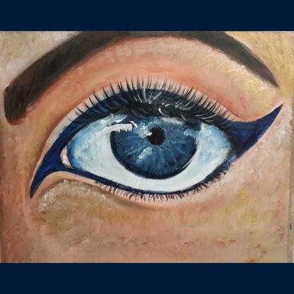 Eye 1 Artwork | Artist: Vikram Singh Photographic Paper