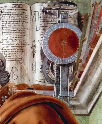 St. Augustine in prayer Detail 2 by Botticelli Canvas Art