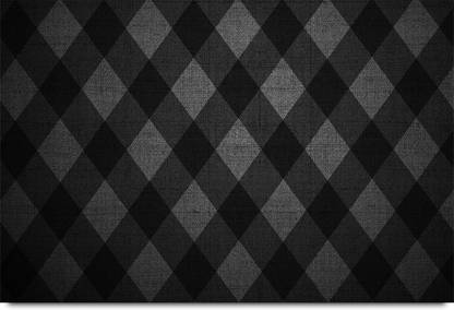Black Rhombus Fabric Texture Paper Print