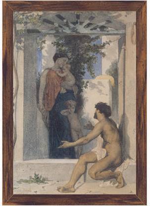 Roman Charity Unknown (Code BR911) Canvas Art