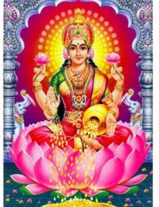 3D Photo Laxmi 3D Poster